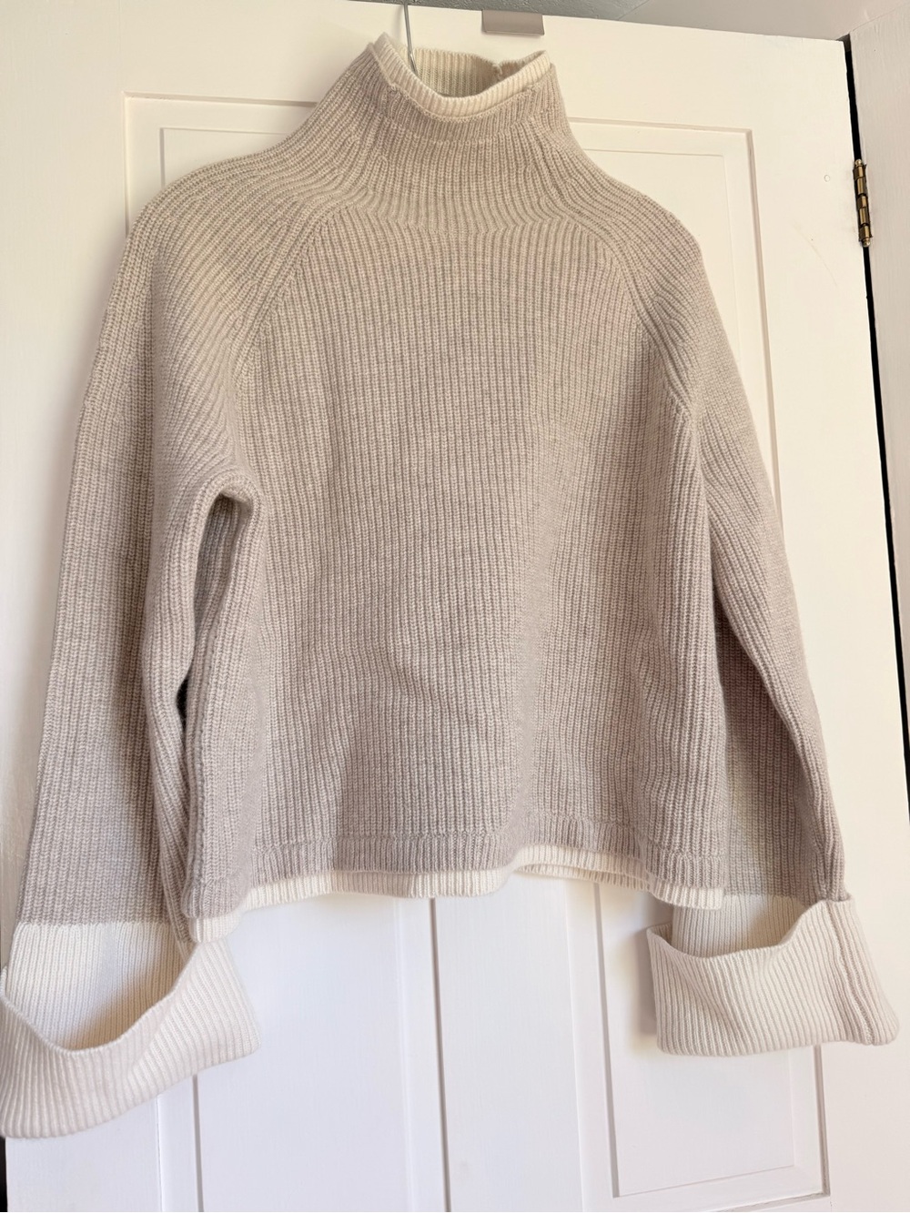 NWT - Rag & Bone Ilaria Sweater - S - funnel neck, bell sleeve, layered look